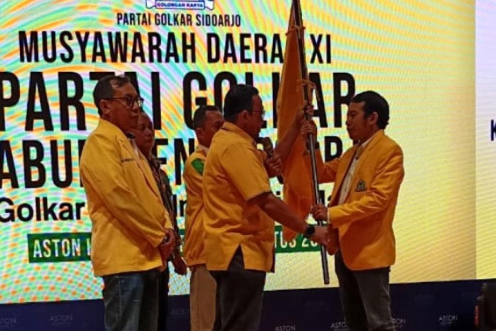 Adam Rusydi Pimpin Golkar Sidoarjo 2025-2030