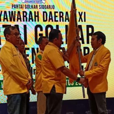 Adam Rusydi Pimpin Golkar Sidoarjo 2025-2030