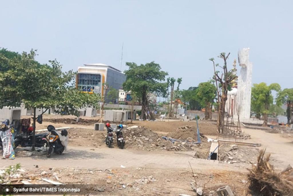 Pembangunan Alun-Alun Sidoarjo Dikebut, Target Rampung Akhir November