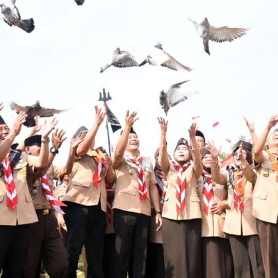 Bupati Sidoarjo Ajak Pramuka Kuasai Teknologi dan Tetap Junjung Nilai Luhur Bangsa