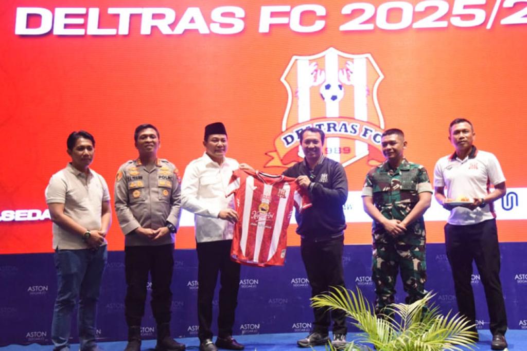 Deltras FC 2025/2026 Resmi Dilaunching, Bupati Subandi Janji All Out Dukung