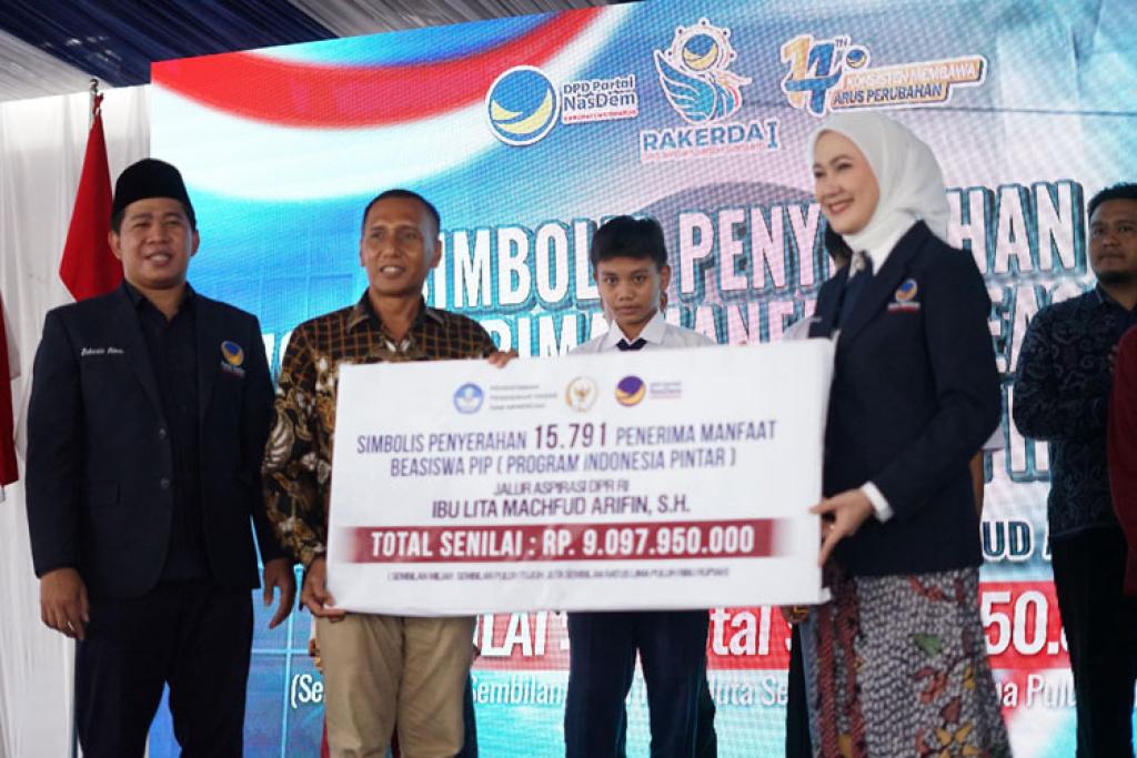 NasDem Tegaskan Komitmen Pendidikan Rakyat, Lita Machfud Fokus Atasi Putus Sekolah