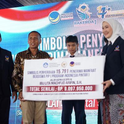 NasDem Tegaskan Komitmen Pendidikan Rakyat, Lita Machfud Fokus Atasi Putus Sekolah