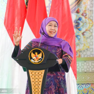 Gubernur Khofifah Tegaskan LPPD Jatim Siapkan Generasi Emas Menuju Indonesia 2045