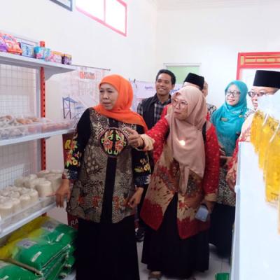 Gubernur Khofifah: Koperasi Merah Putih Desa Kupang Sidoarjo Siap Jadi Mitra UMKM