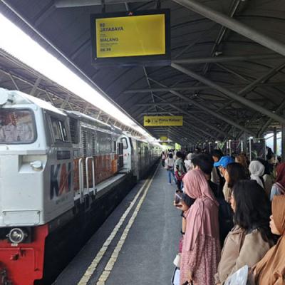 Libur Panjang Maulid Nabi, KAI Daop 8 Surabaya Layani 156 Ribu Penumpang
