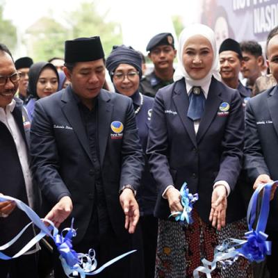 Semangat Baru! NasDem Sidoarjo Resmikan Kantor Baru dan Gelar Rakerda, Bidik Enam Kursi DPRD
