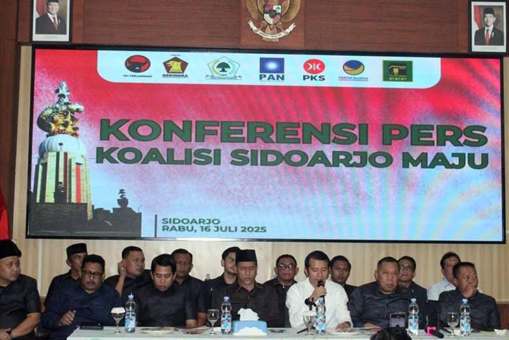 Koalisi Sidoarjo Maju Tolak Laporan Pertanggungjawaban APBD 2024