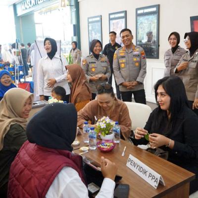 Polwan Polresta Sidoarjo Galang Kampanye “Berani Bicara” Lindungi Perempuan dan Anak