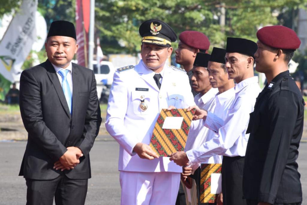 Pemkab Sidoarjo Bantu Mantan Napiter di Momen HUT ke-80 RI