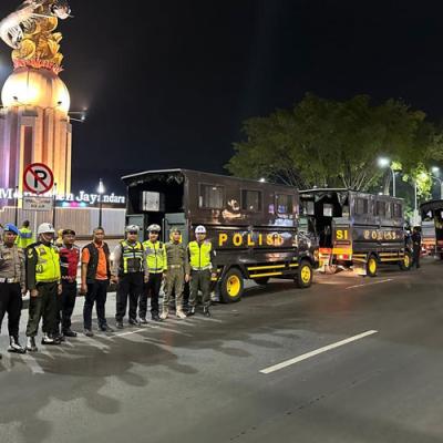Sinergi TNI-Polri dan Satpol PP, Patroli Jogo Sidoarjo Jaga Kamtibmas