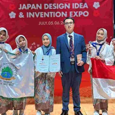 Siswa SMA Progresif Bumi Shalawat Raih Medali Perak di Jepang Lewat Inovasi Pemurni Udara