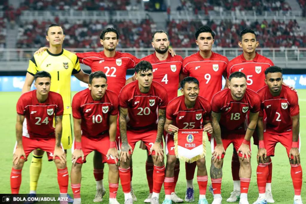 Timnas Indonesia Pesta Gol ke Gawang Chinese Taipei di Babak Pertama FIFA Matchday